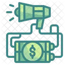 Advertising Cost Marketing Cost Advertising Icon