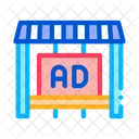 Advertising Counter Store Icon