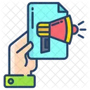 Advertising Document  Icon