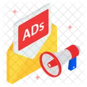 Advertising Email  Icon