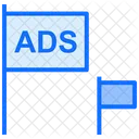 Advertising Flag Ads Advertising Icon