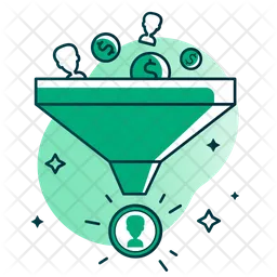 Advertising Funnel  Icon