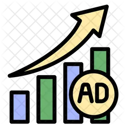 Advertising growth  Icon