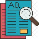 Advertising Classified Newspaper Icon