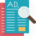 Advertising Classified Newspaper Icon