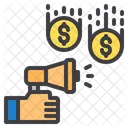 Income Advertising Income Marketing Earnings Icon