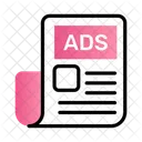 Advertising News News Promotion Newspaper Icon