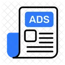 Advertising News News Promotion Newspaper Icon