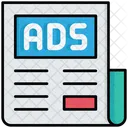 Advertising Newspaper  Icon
