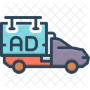 Advertising On Transport Advertising Transport Icon