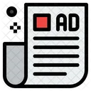 Advertising Paper  Icon
