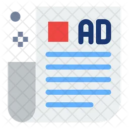 Advertising Paper  Icon