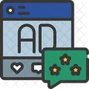 Advertising Rate  Icon