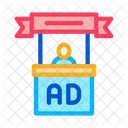 Advertising Reception  Icon