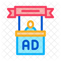 Advertising Reception  Icon