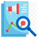 Advertising Research  Icon