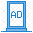 Advertising stand  Icon