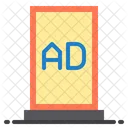 Advertising Stand Marketing Promotion Icon