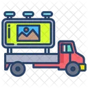 Advertising Truck  Icon