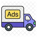 Advertising  Van  Icon