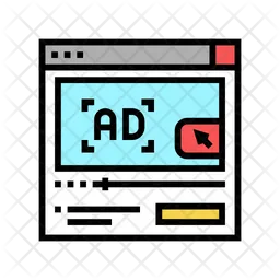 Advertising Video  Icon