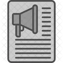 Advertorial Document File Icon