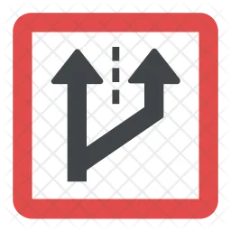 Advisory Speed Sign  Icon