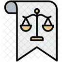 Advogado Distintivo V Representacao Ícone