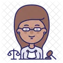 Advogado Direito Profissao Icon