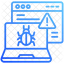 Adware Webpage Bug Icon