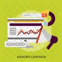 Adword Campaign Seo Icon