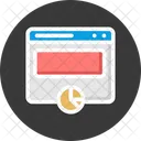 Adwords Online Graph Web Analytics Icon