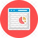Adwords Online Graph Web Analytics Icon