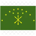 Flag Country Adygea Icon