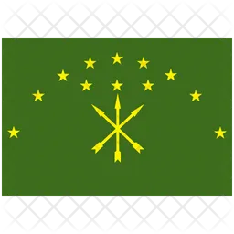 Adygea Flag Icon