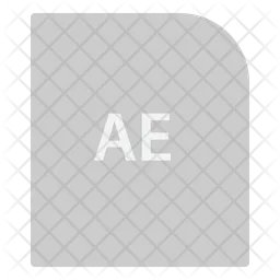 Ae File  Icon