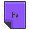 Ae File Extension Icon