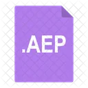 Aep File Format Icon