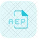 AEP-Datei  Symbol