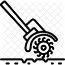 Aerators Trimming Cutting Symbol