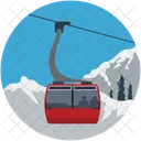 Aerial Lift Chairlift Icon