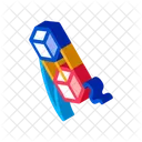 Aerial Cubes String Icon