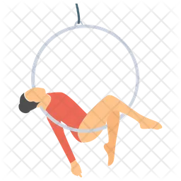 Aerial Hoop  Icon