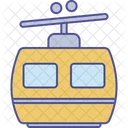 Aerial Lift Ropeway Chairlift Icon