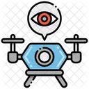 Aerial Reconnaissance Drone Photography Icon