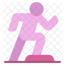 Aerobic Exercise Fitness Icon