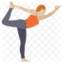 Aerobics Stretch Muscle Workout Icon