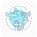 Aviation Airspace Flight Icon