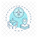 Aviation Airspace Flight Icon