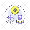 Aviation Airspace Flight Icon